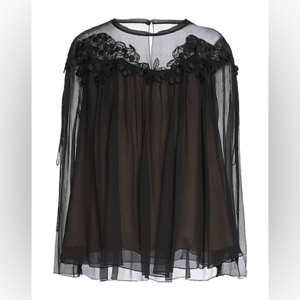 Chloe Black Blouse